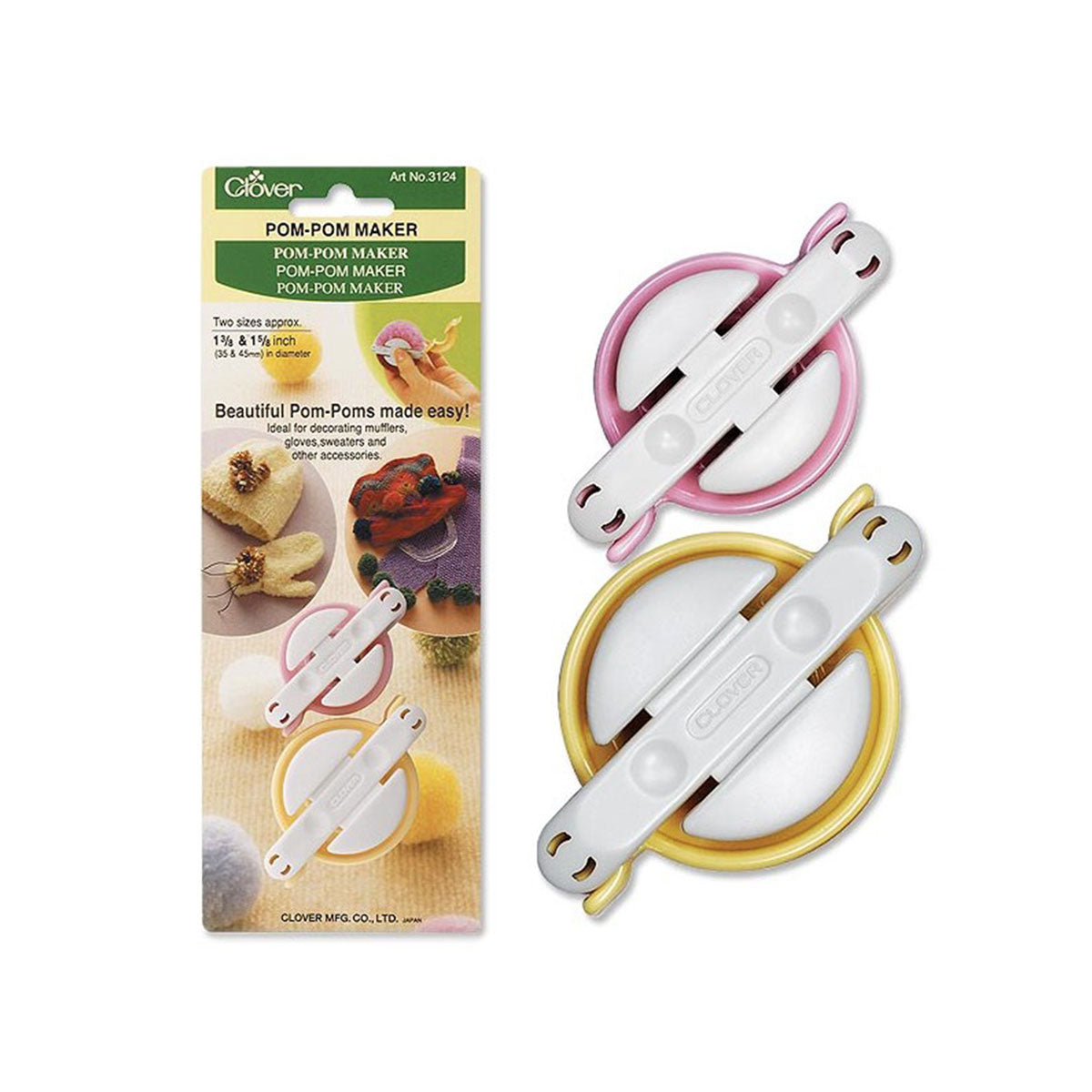 Clover Pom Pom Makers - Small - Extra Image