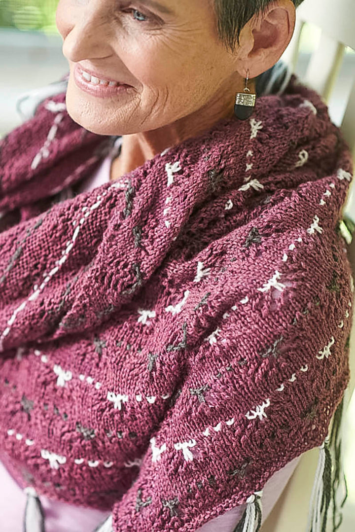 Berroco Ultra Wool Fine Spring 2020 Collection Patterns - Marblehead - PDF Download - Extra Image