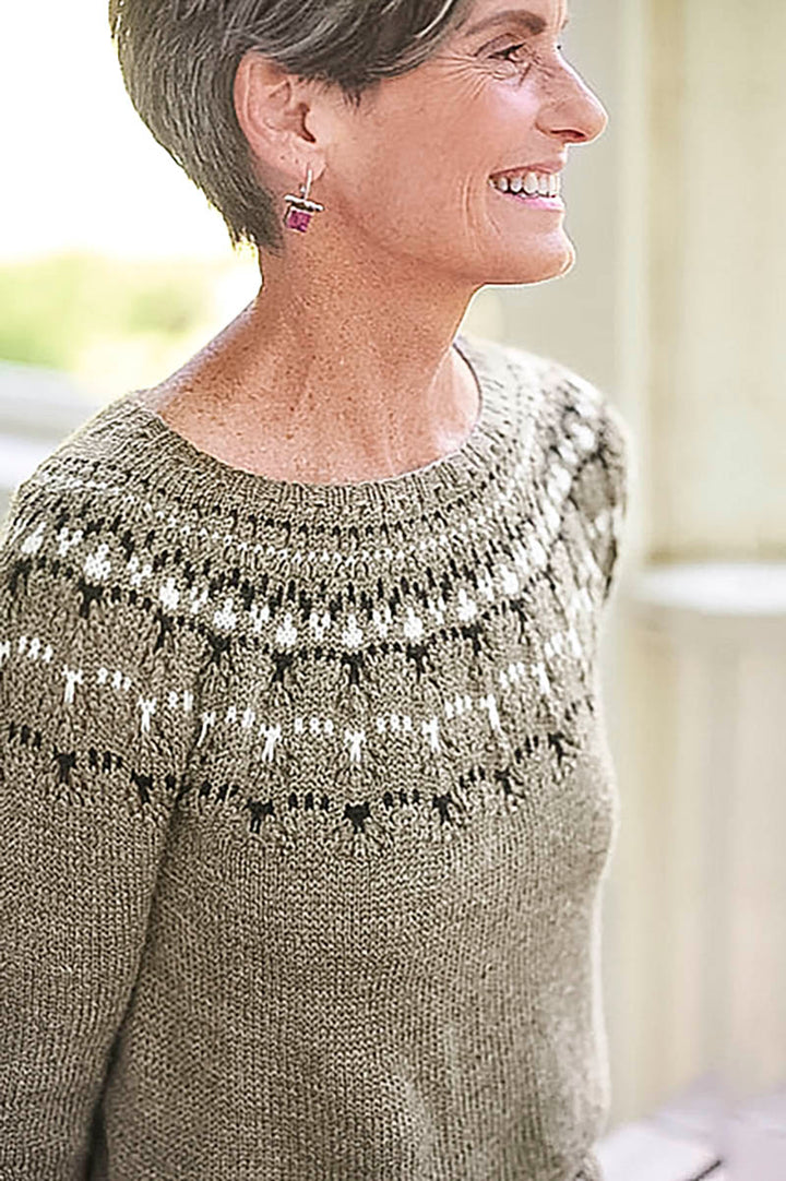Berroco Ultra Wool Fine Spring 2020 Collection Patterns - Wenham - PDF Download - Extra Image