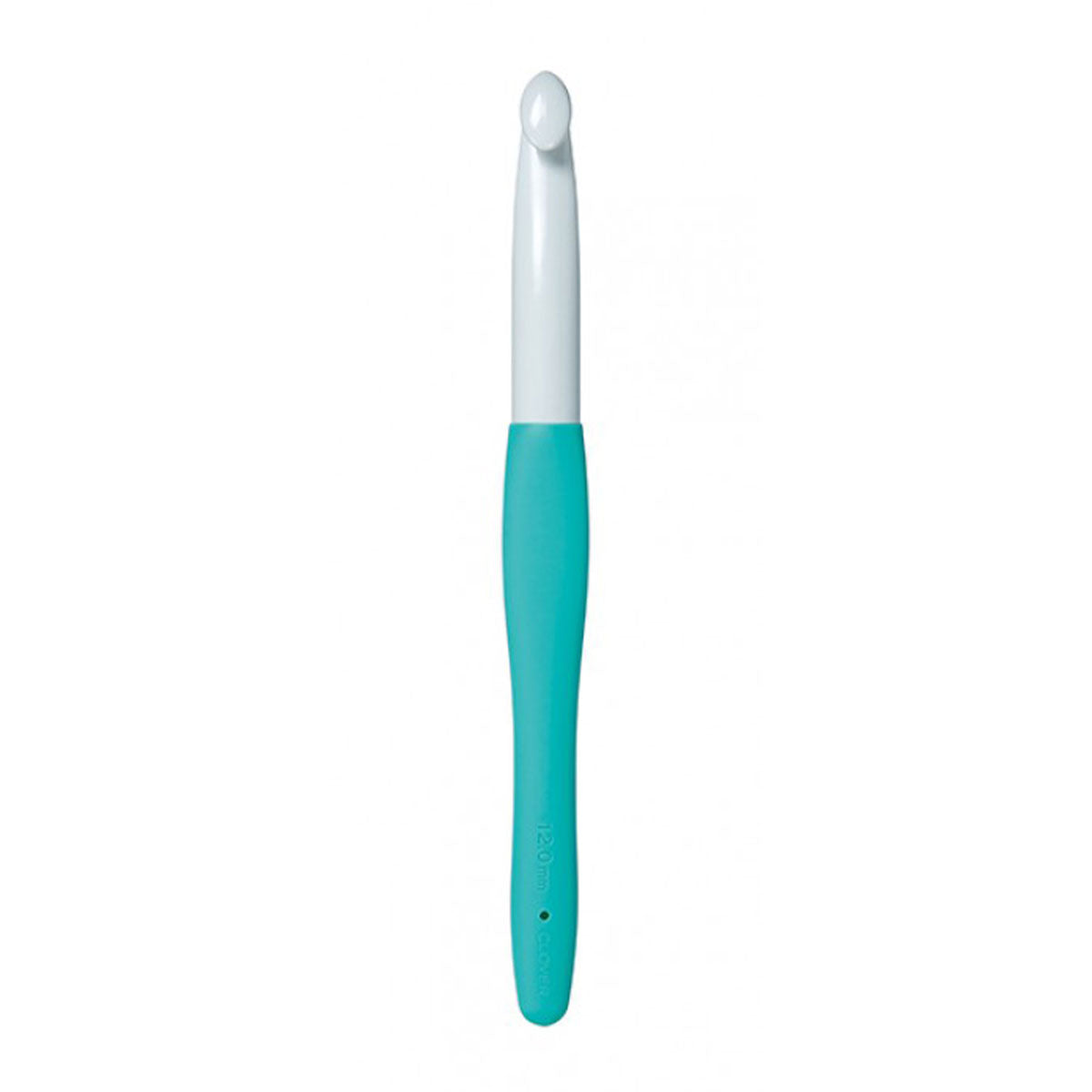 Clover Amour Crochet Hooks- Aluminum Needles - Size 12mm Turquoise - Extra Image