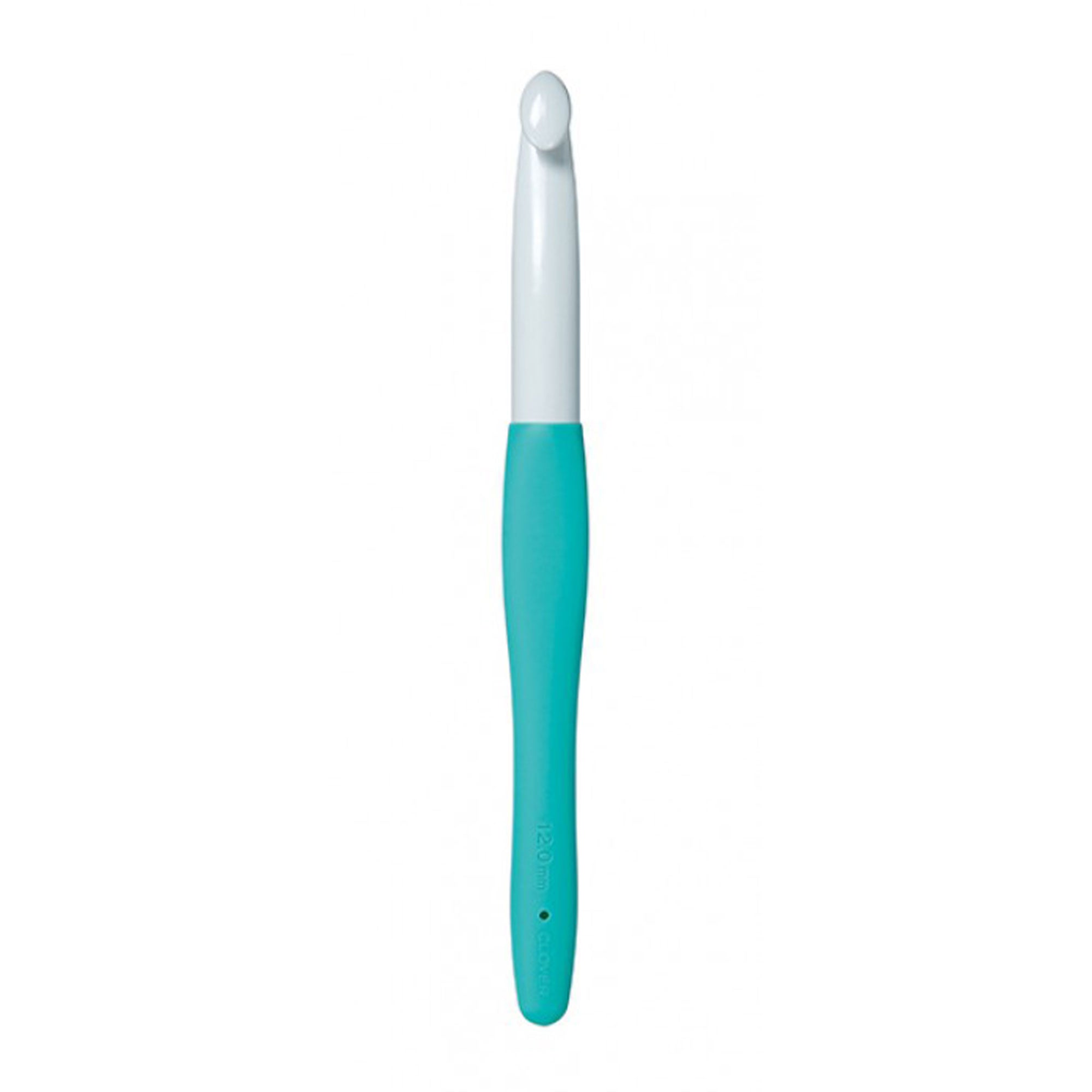 Clover Amour Crochet Hooks- Aluminum Needles - Size 12mm Turquoise - Zoom Image