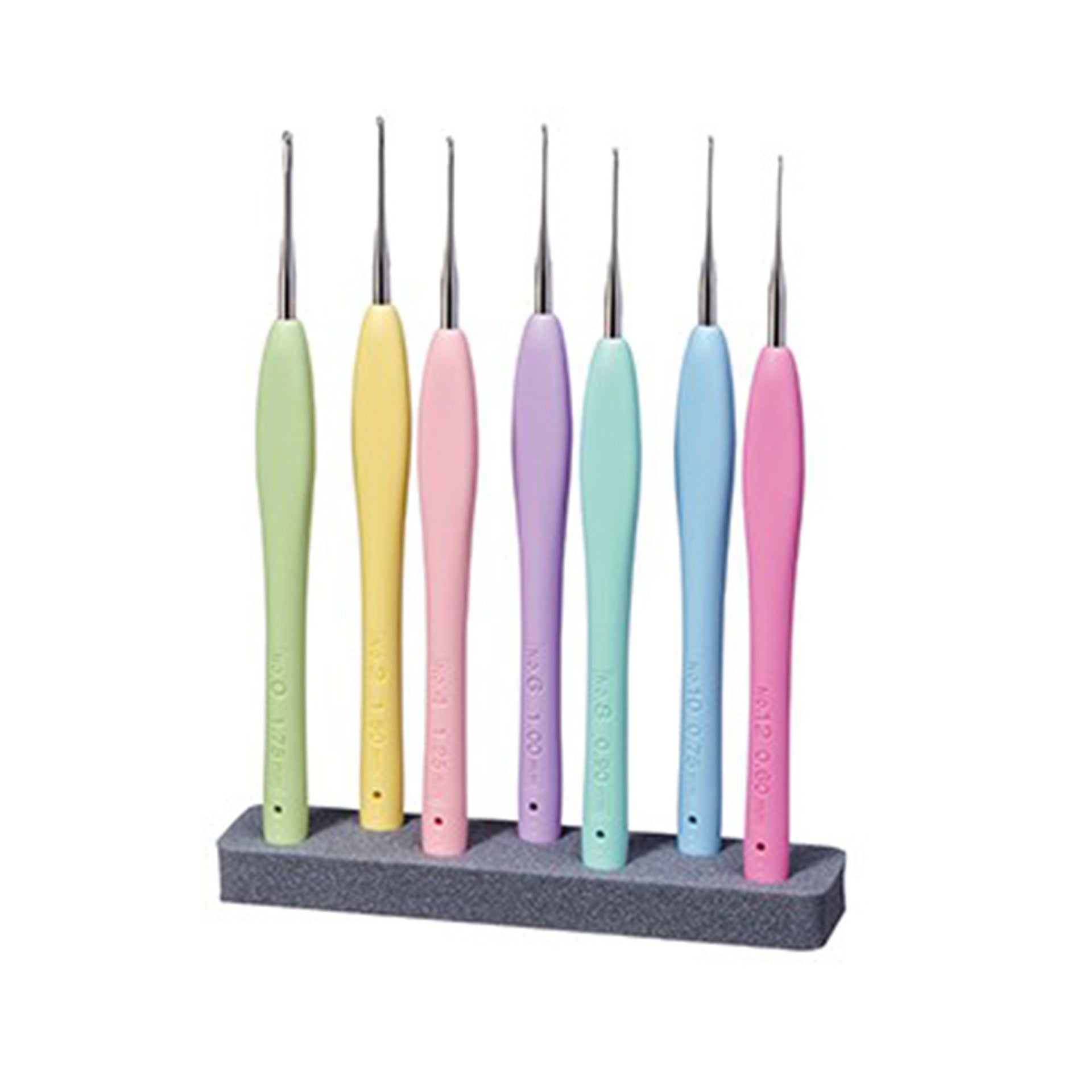 Clover Amour Crochet Hook Sets - Amour Steel Hook Set - Zoom Image