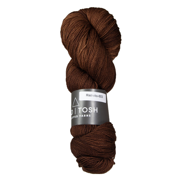 Madelinetosh Tosh Sock Yarn - Ristretto - Zoom Image