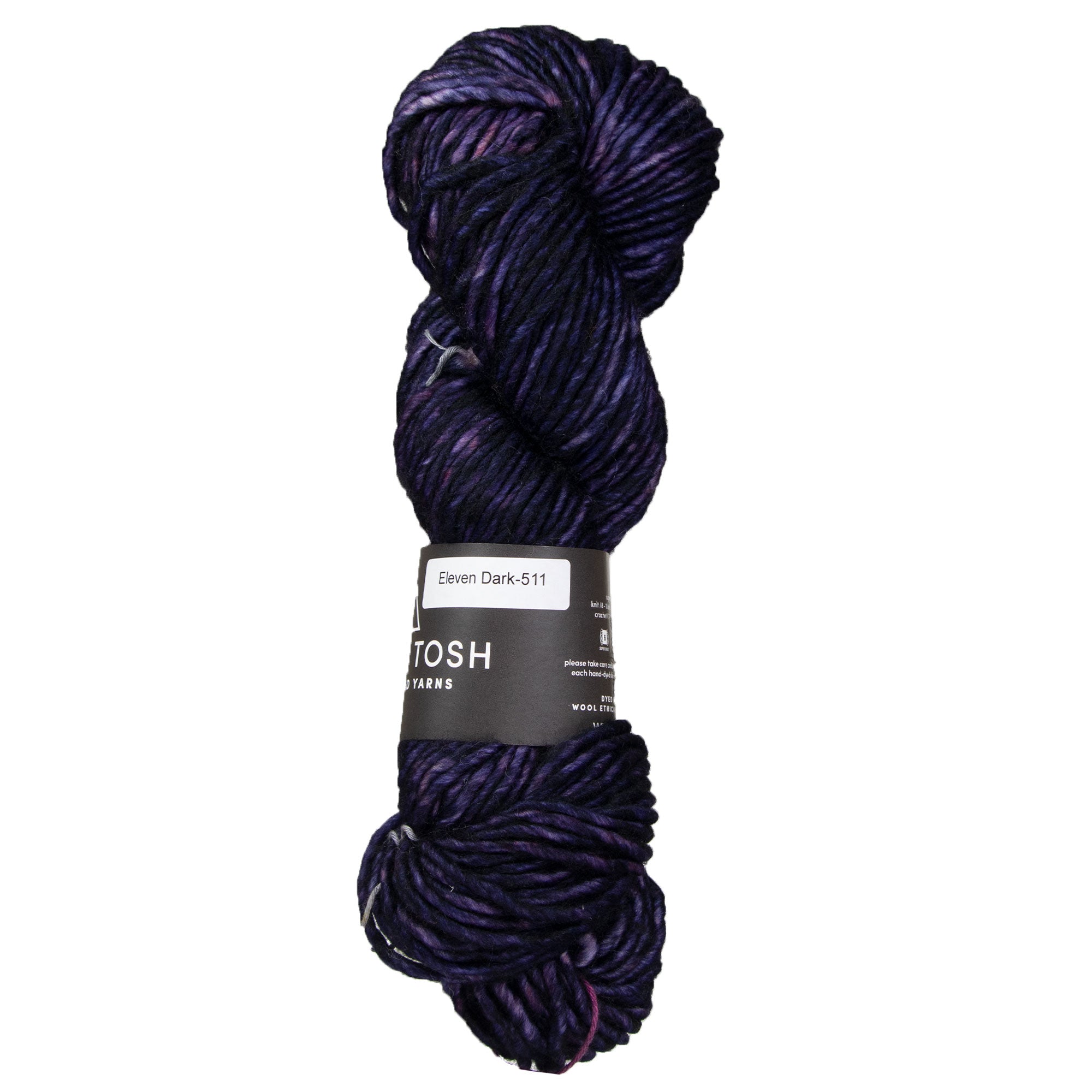 Madelinetosh A.S.A.P. Yarn - Eleven Dark - Zoom Image