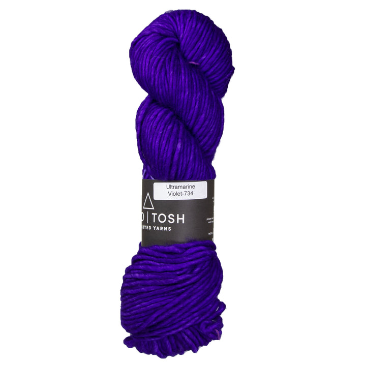 Madelinetosh A.S.A.P. Yarn - Ultramarine Violet - Zoom Image