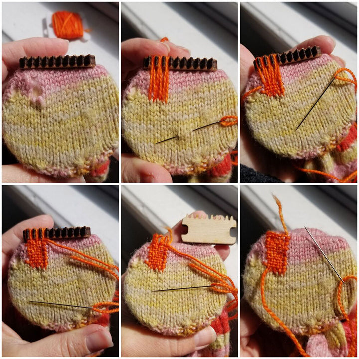 Katrinkles Darning and Mending Loom Kit- Original - Extra Image