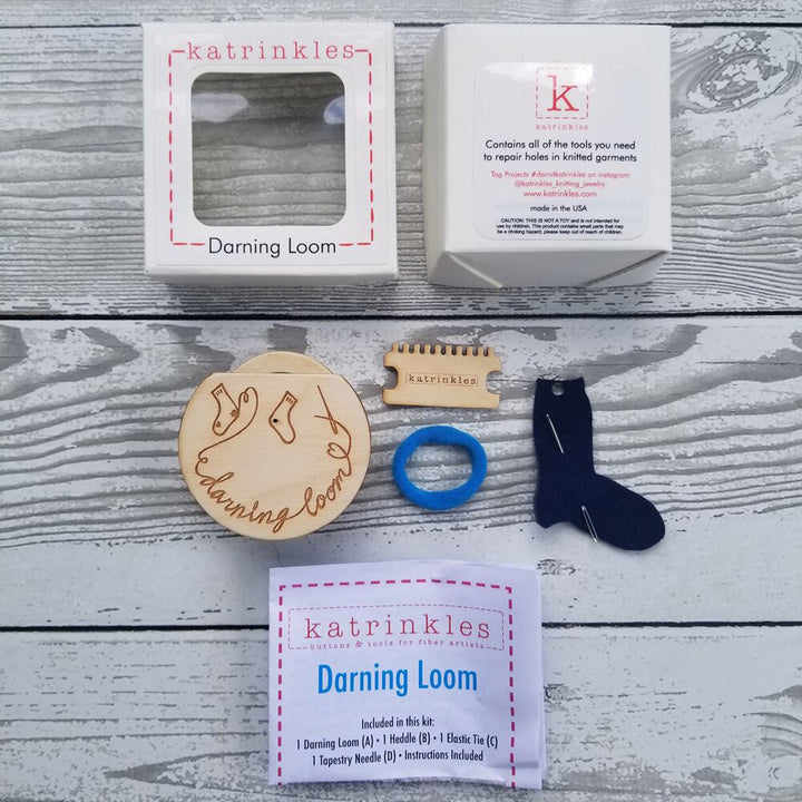 Katrinkles Darning and Mending Loom Kit- Original - Extra Image
