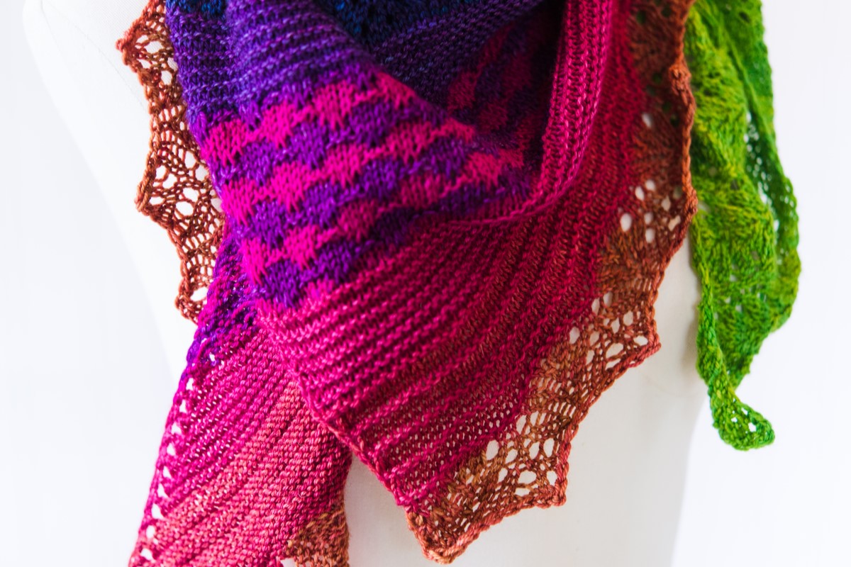 SweetGeorgia PDF Patterns - Symphony Shawl - PDF Download - Extra Image