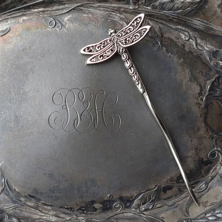 JUL Shawl Pins and Sticks - Dragonfly Shawl Stick - Zoom Image