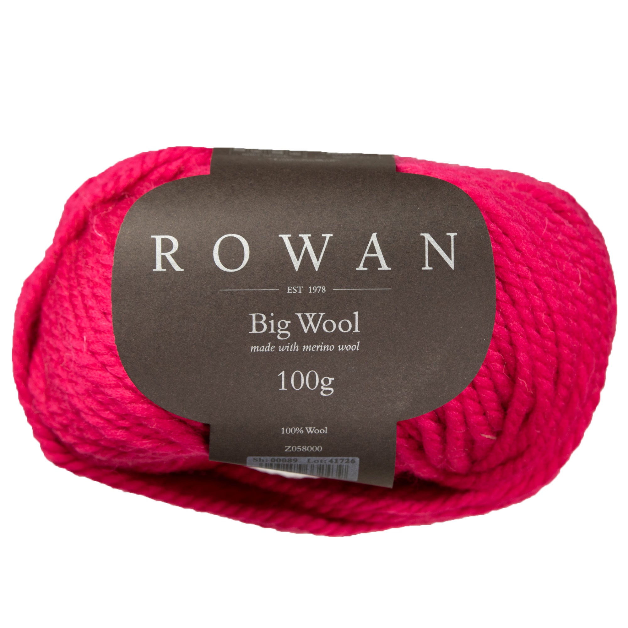Rowan Big Wool Yarn - 89 Cerise - Zoom Image