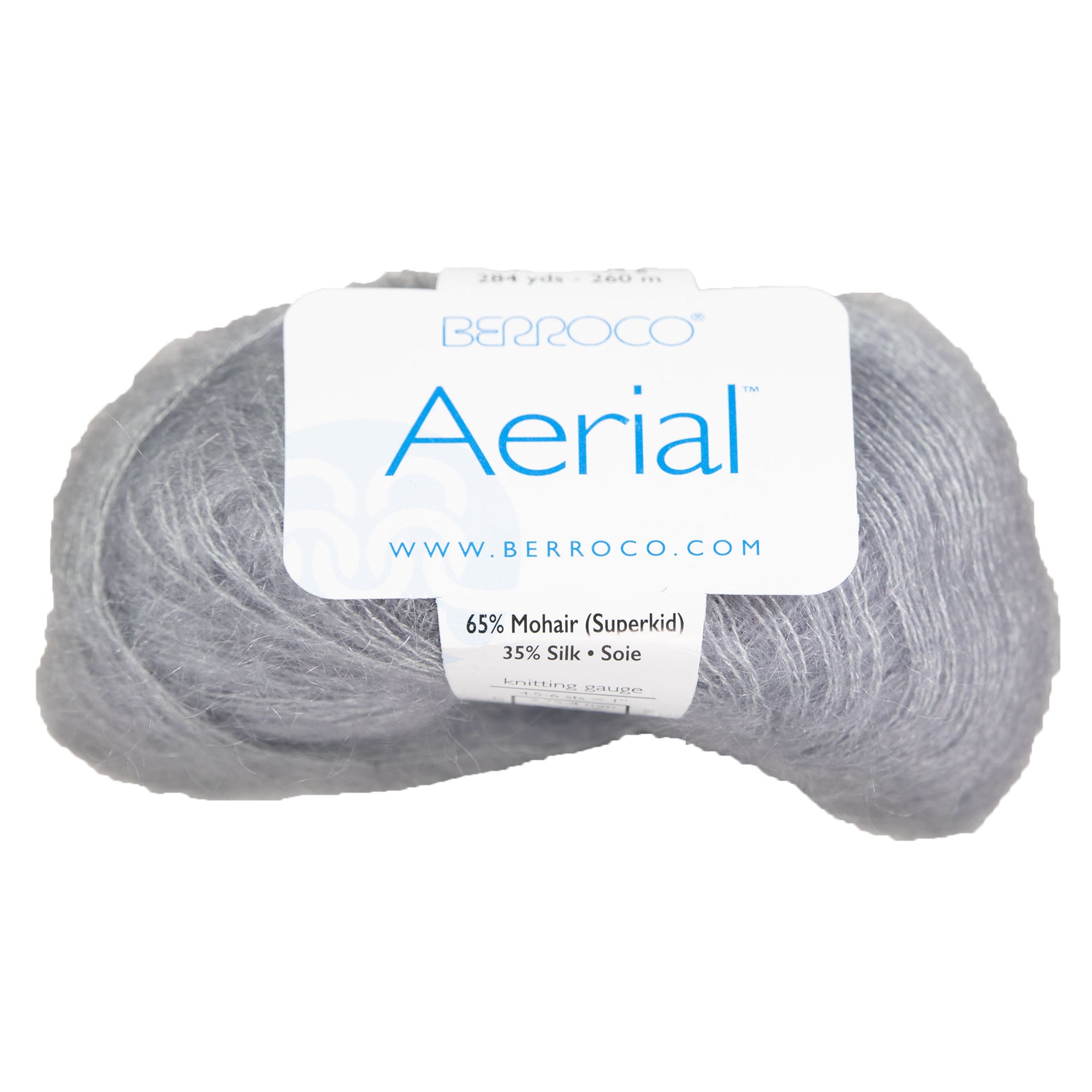 Berroco Aerial Yarn - 3406 Silver - Zoom Image