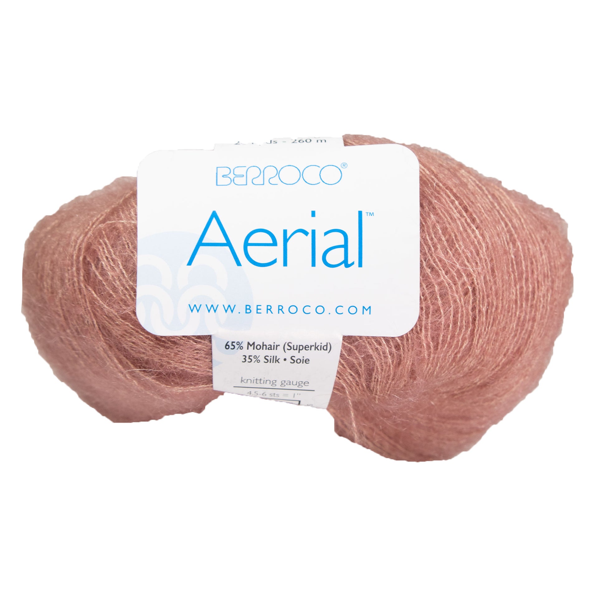 Berroco Aerial Yarn - 3411 Tea Rose - Zoom Image