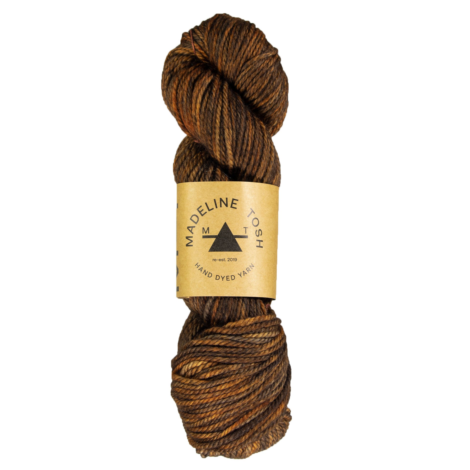 Madelinetosh TML Triple Twist Yarn - Coffee Grounds - Zoom Image