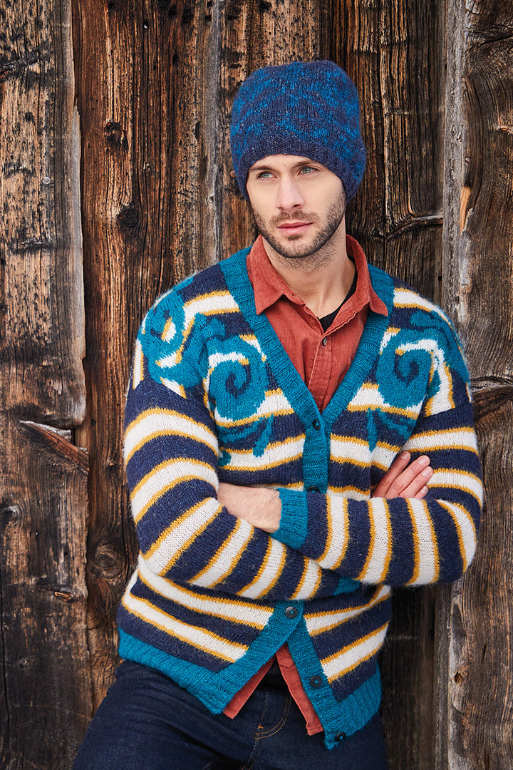 Rowan Arne and Carlos New Nordic PDF Patterns - Ari Cardigan - PDF Download - Extra Image