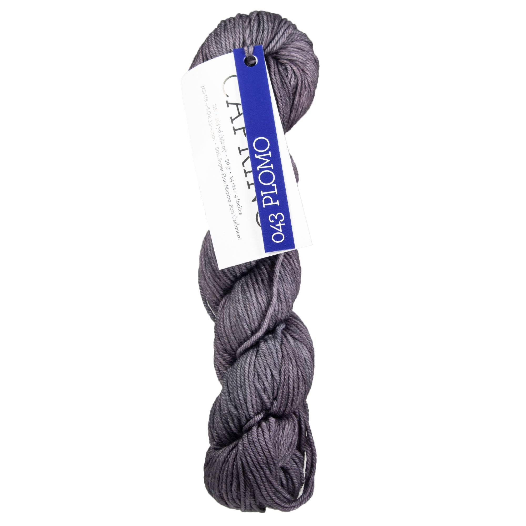 Malabrigo Caprino Yarn - 043 Plomo - Zoom Image