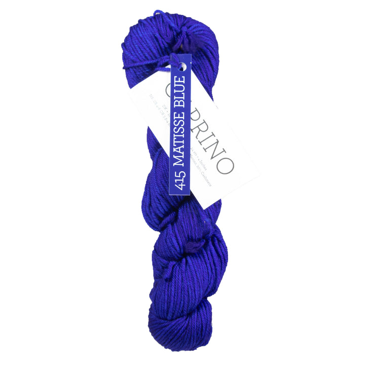 Malabrigo Caprino Yarn - 415 Mattise Blue - Zoom Image