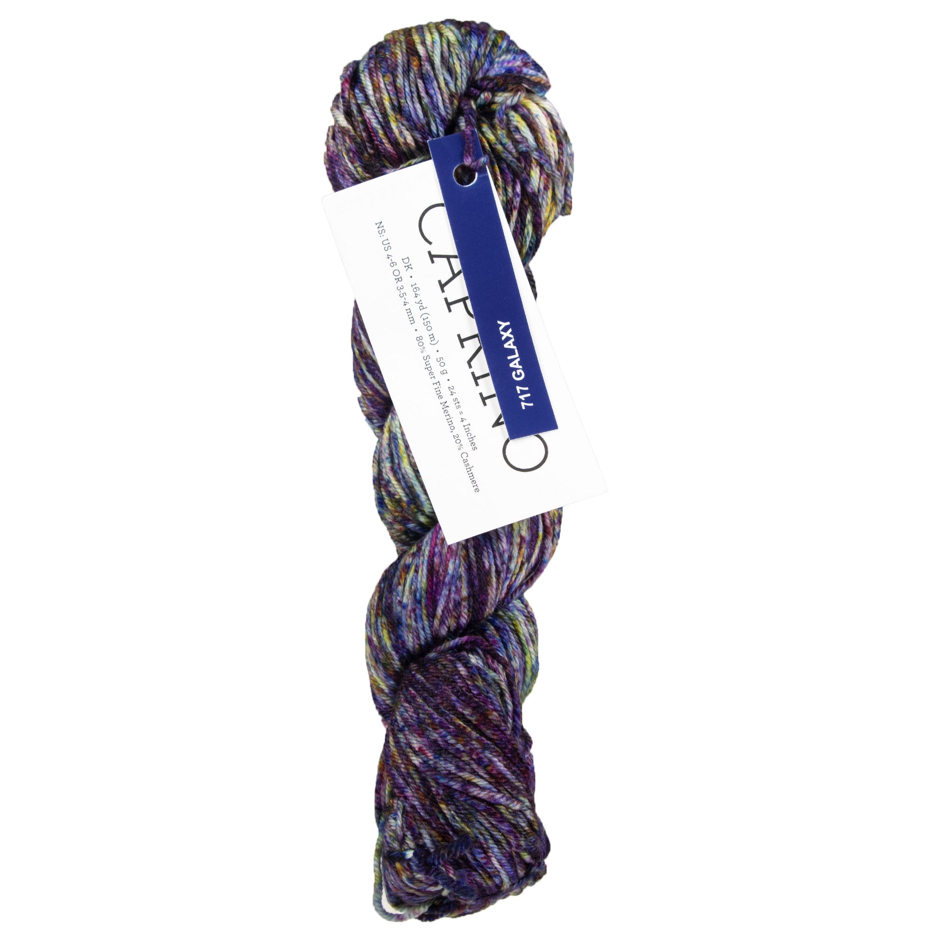 Malabrigo Caprino Yarn - 717 Galaxy - Zoom Image