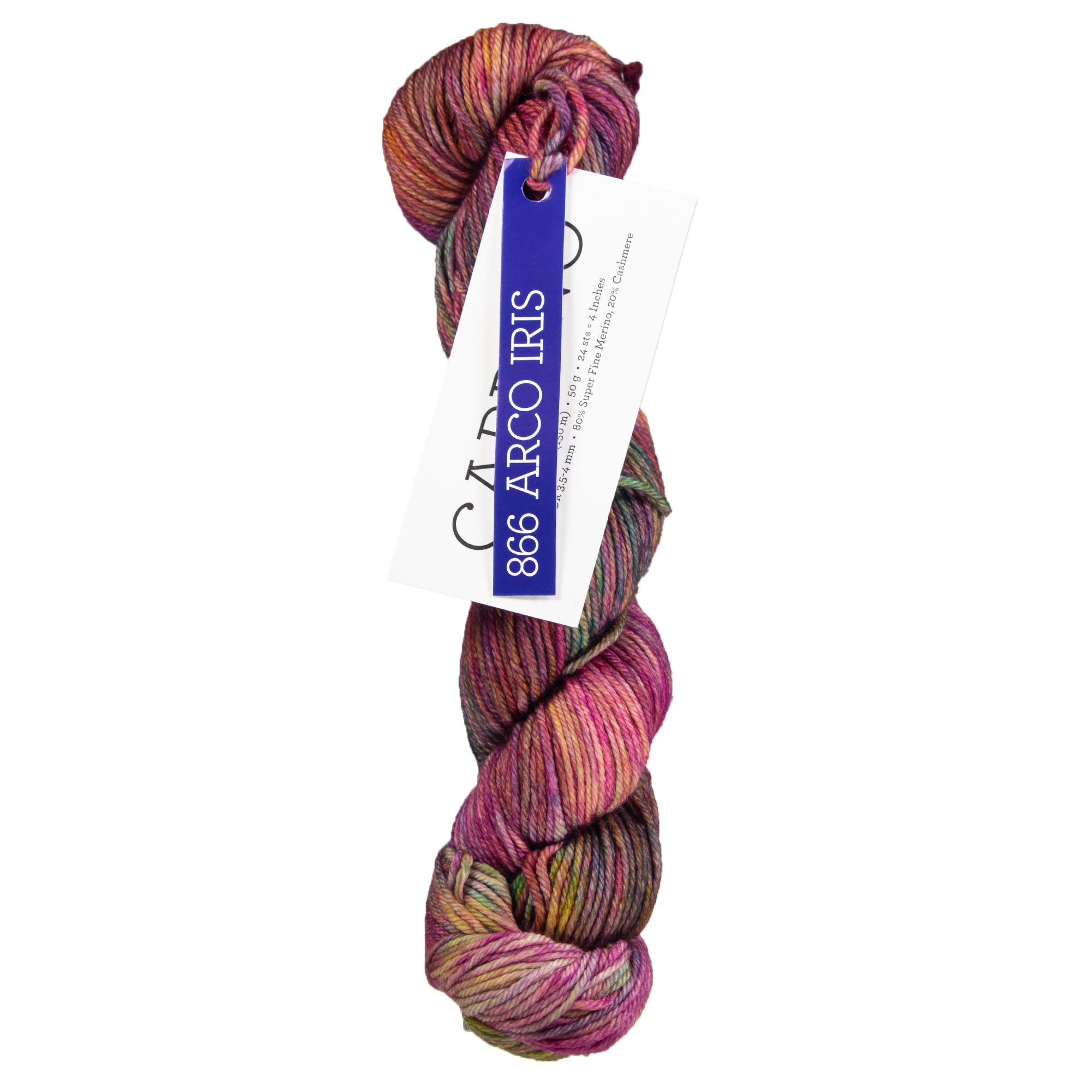 Malabrigo Caprino Yarn - 866 Arco Iris - Zoom Image