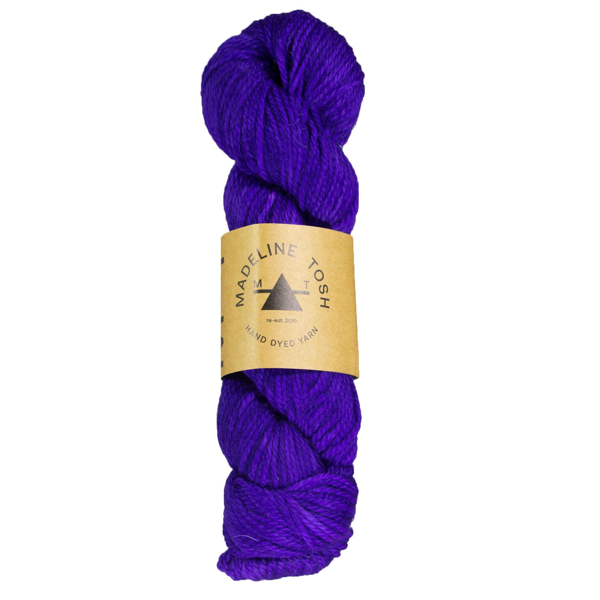 Madelinetosh TML Triple Twist Yarn - Ultramarine Violet - Zoom Image