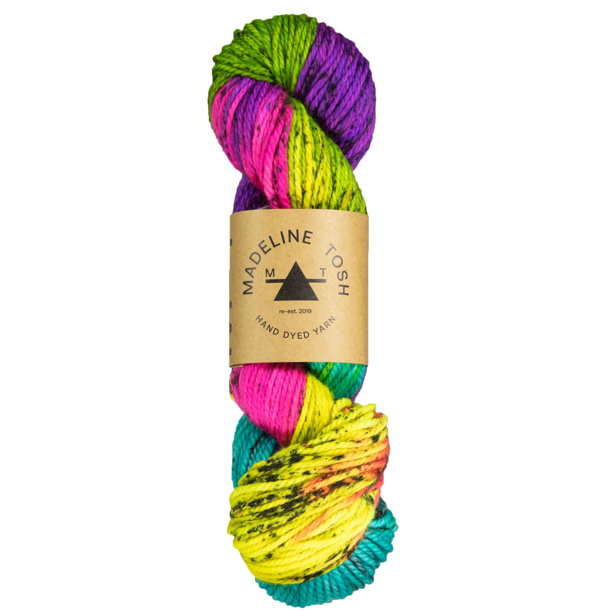 Madelinetosh TML Triple Twist Yarn - Pinata Pop - Zoom Image