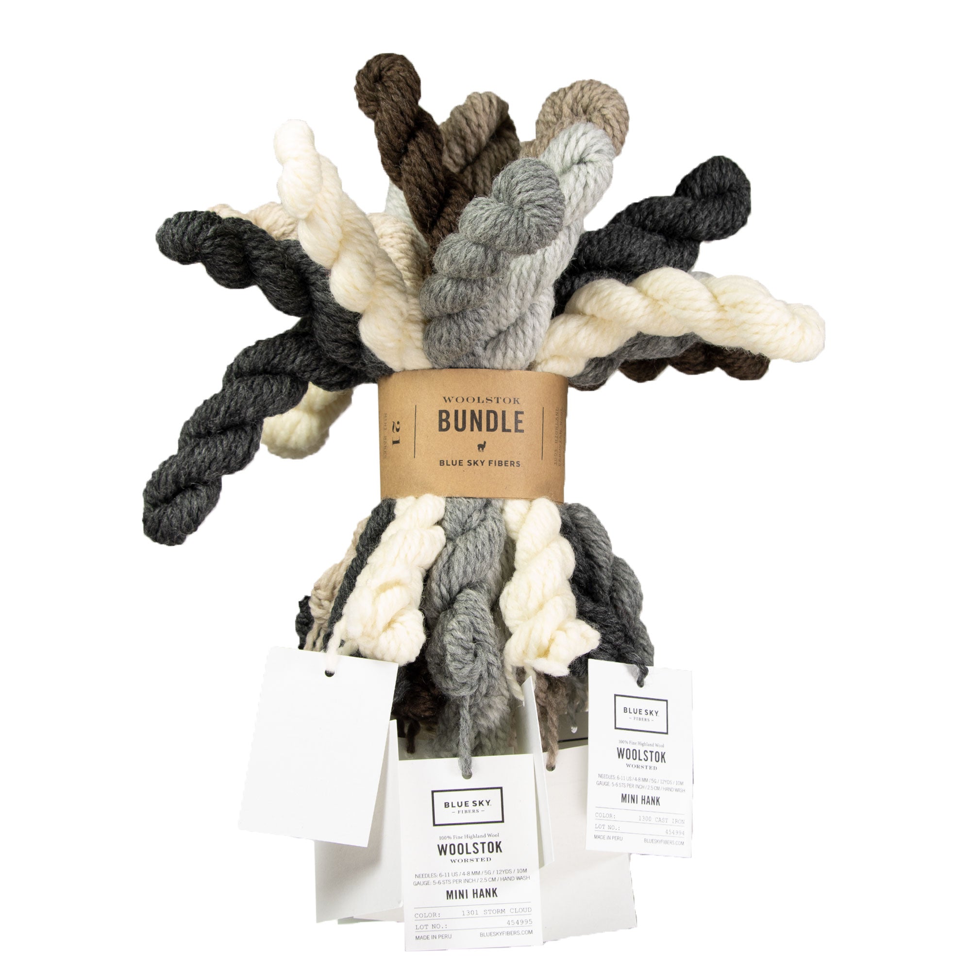 Blue Sky Fibers Woolstok Bundles Yarn - Neutral - Zoom Image