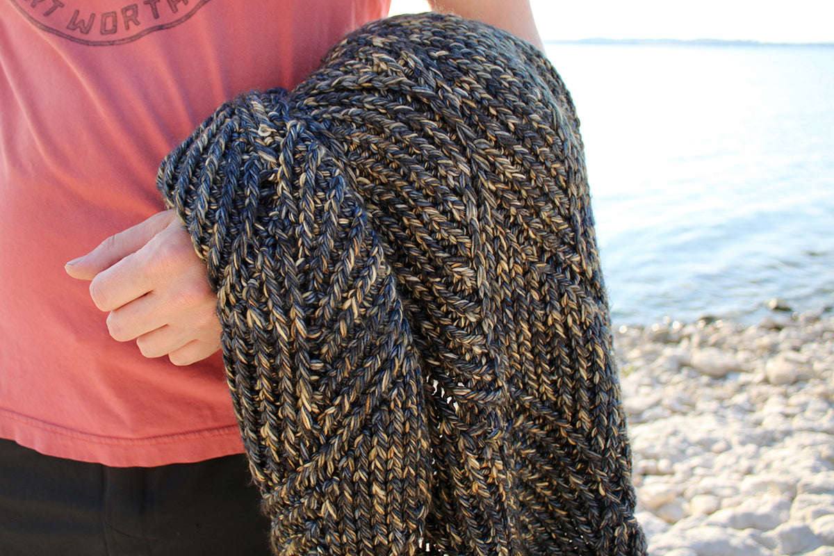 Madelinetosh Tosh Patterns - Rooftop Blanket - PDF Download - Extra Image