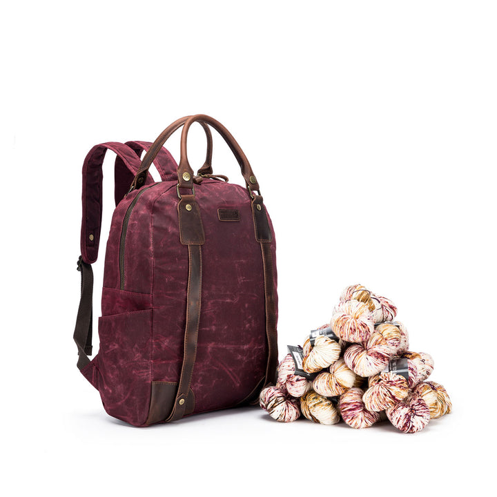 della Q Maker's Canvas Backpack - Olive - Extra Image