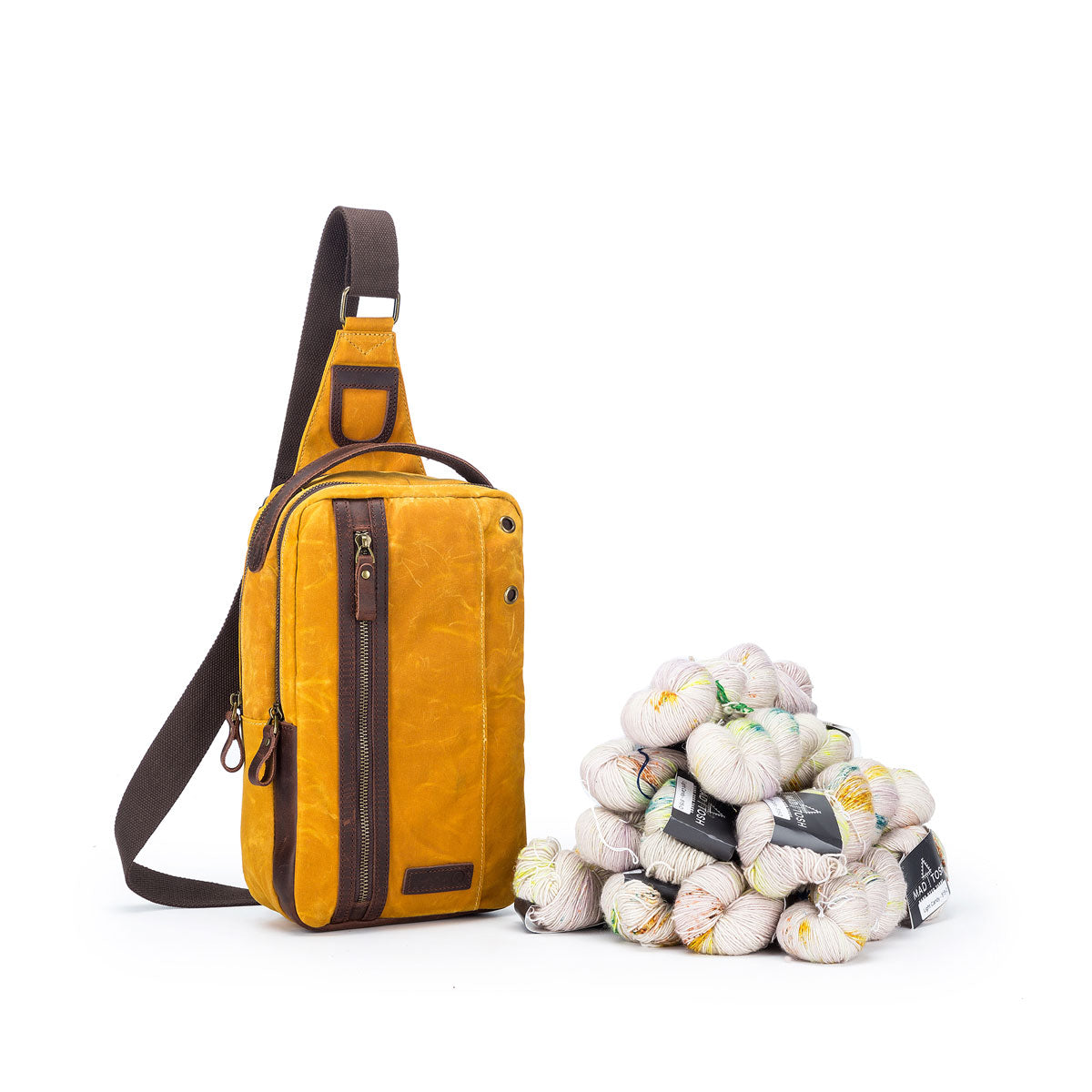 della Q Maker's Mini Messenger - Mustard - Extra Image