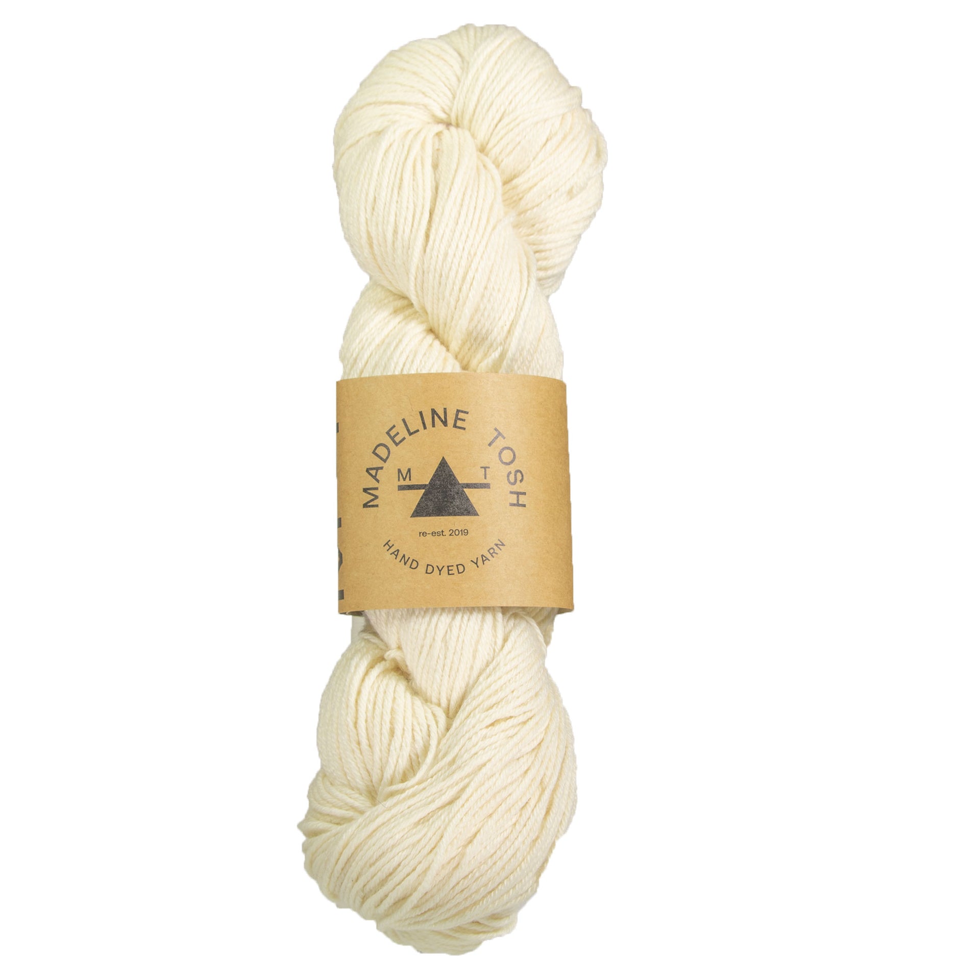 Madelinetosh Wool + Cotton Yarn - Natural - Zoom Image