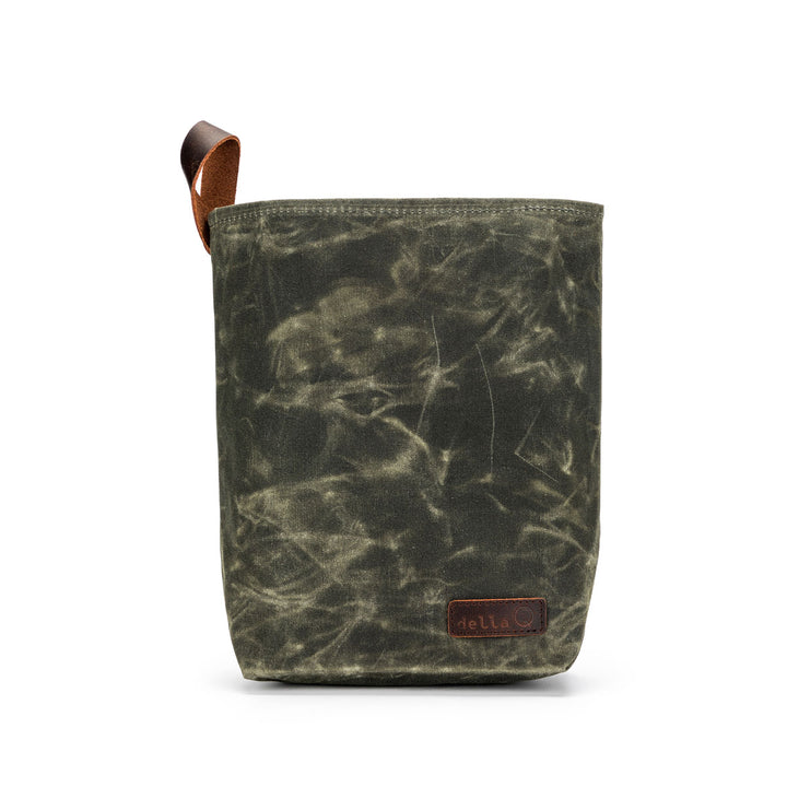 della Q Maker's Canvas Knit Sacks (Set of 2) - Olive - Extra Image