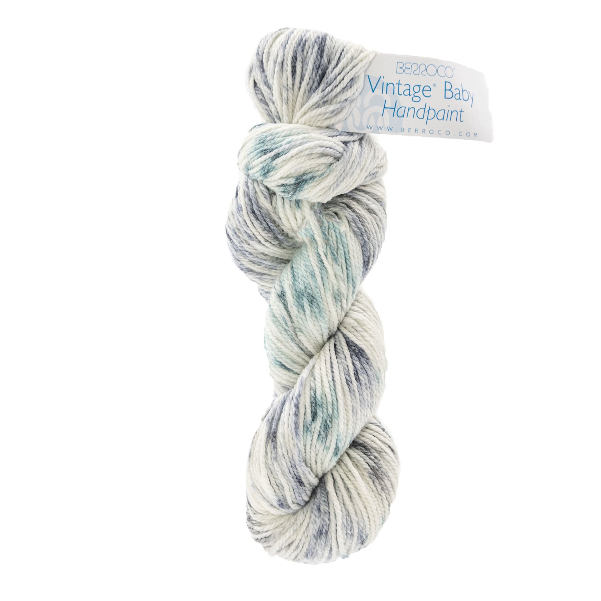 Berroco Vintage Baby Handpaint Yarn - 10193 Mint Chocolate Chip
