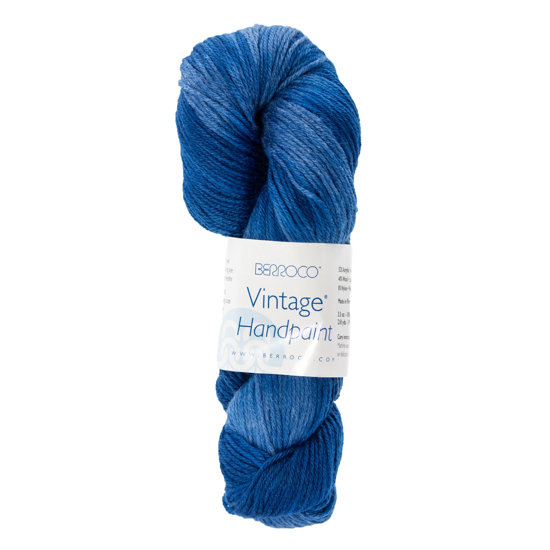 Berroco Vintage Handpaint Yarn - 5204 Sapphire Gleam