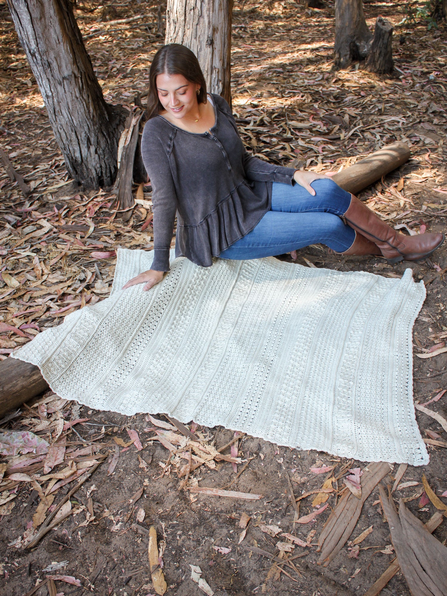 Yarn Citizen Cobblestone Blanket Kit