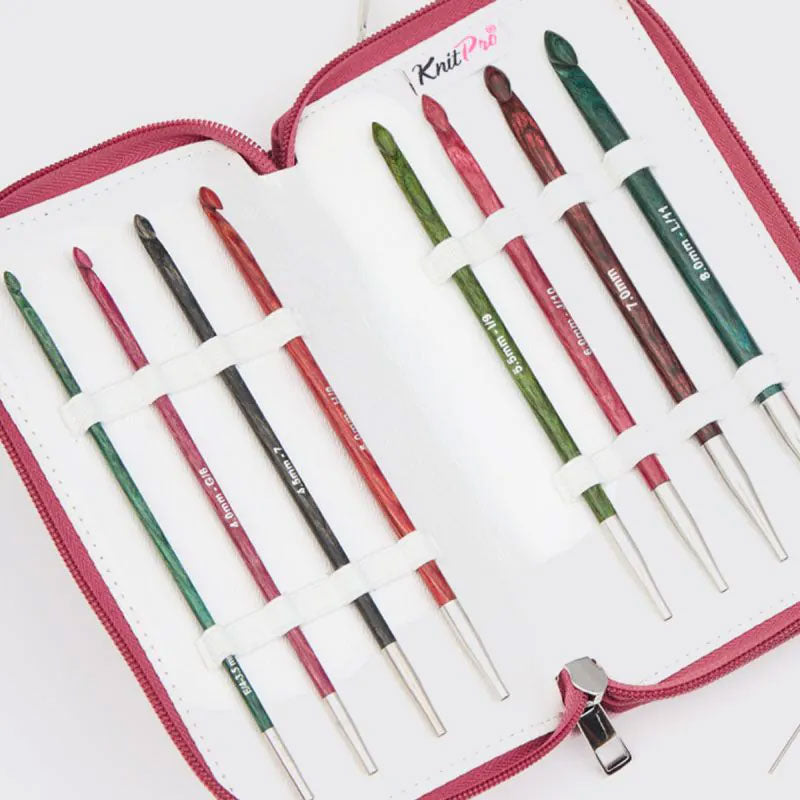 KnitPro Dreamz Tunisian Crochet Hook Set Needles - Deluxe Set