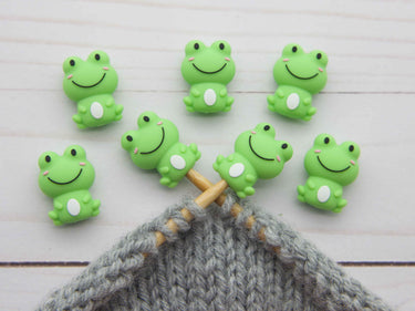 Fox & Pine Stitches Stitch Stoppers/ Point Protector - Little Frog
