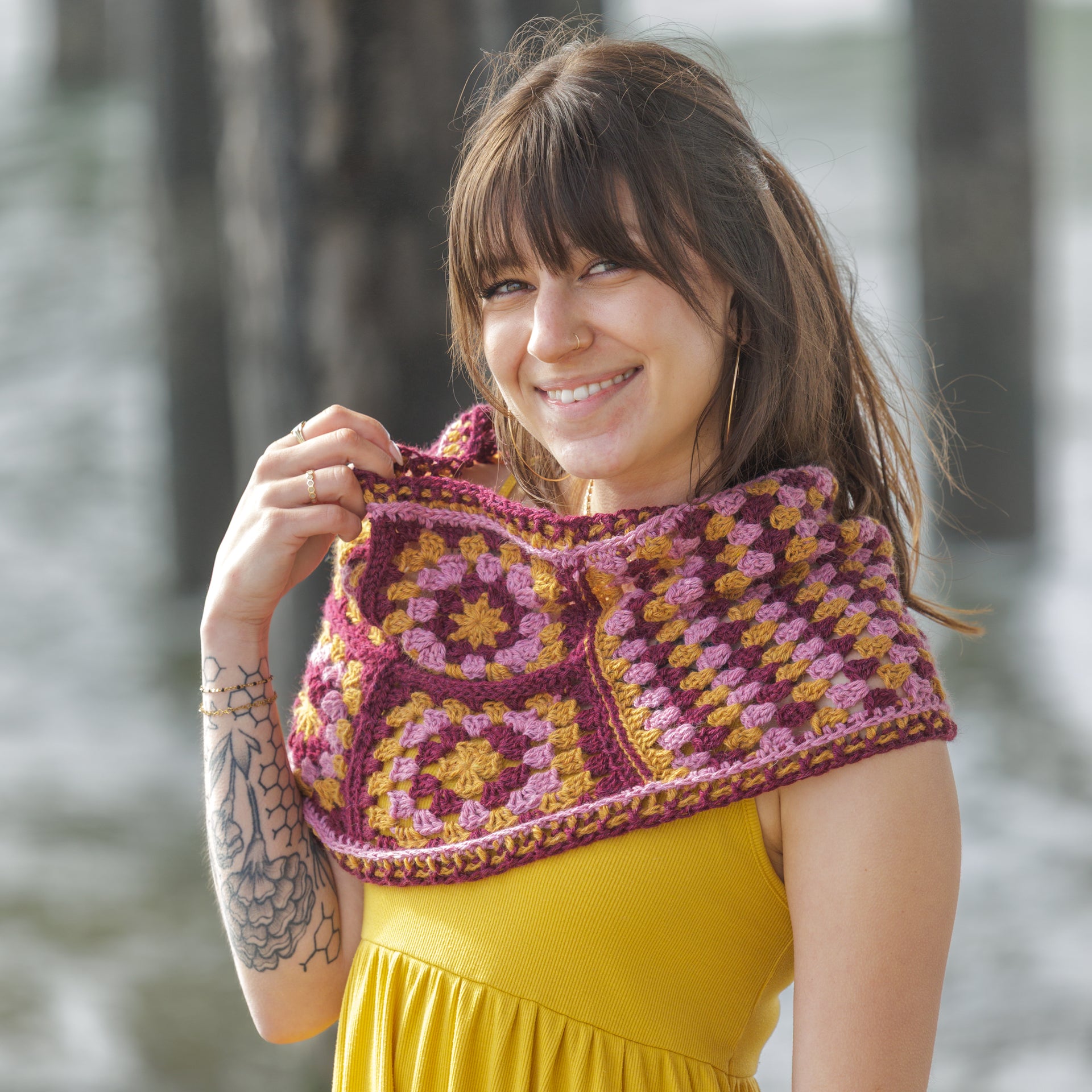 Yarn Citizen Gerbera Cowl Kit