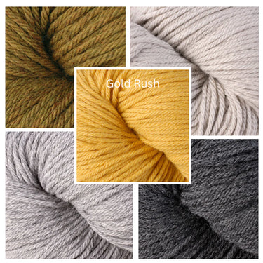 Berroco Year Long Blanket MKAL Kit - Gold Rush