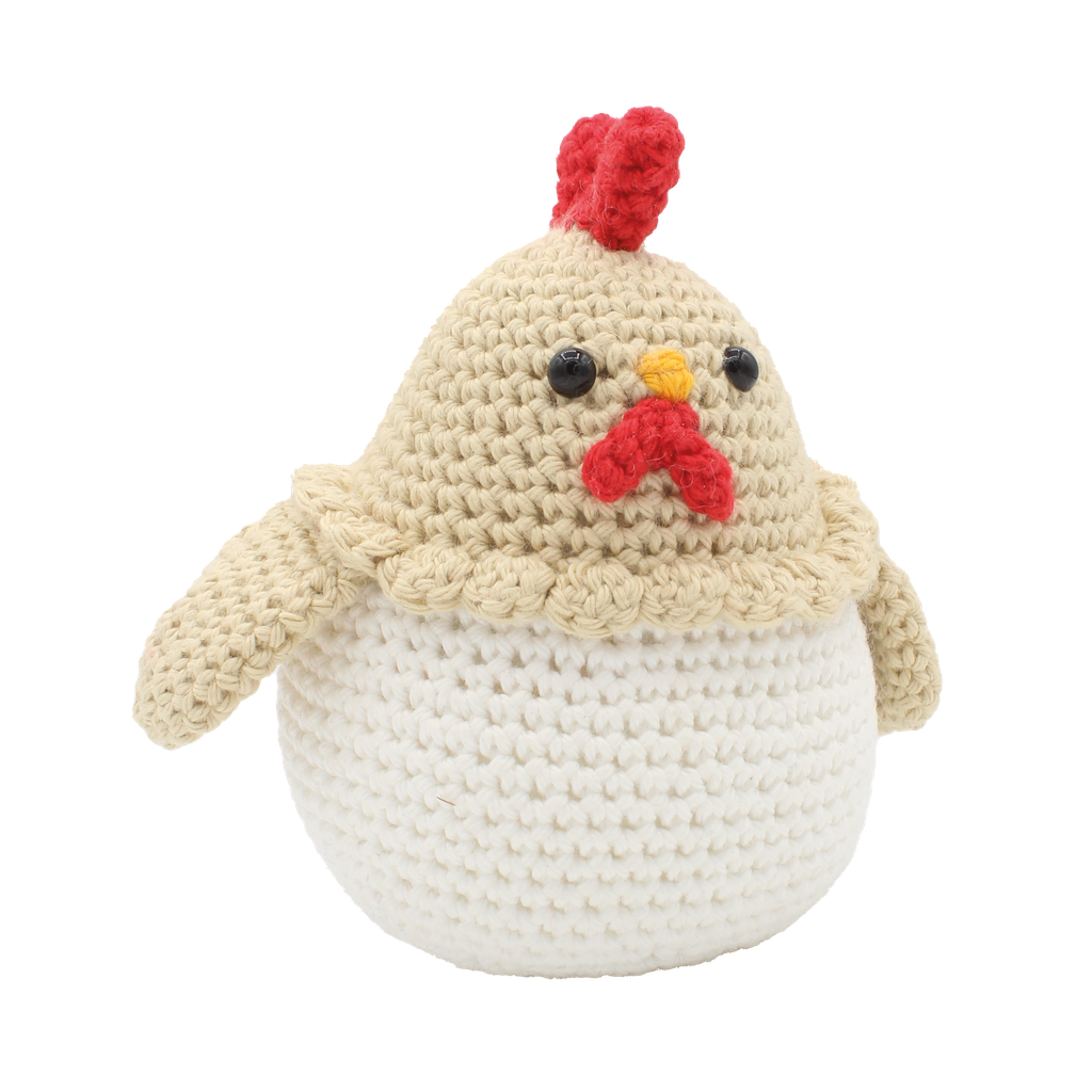 Hardicraft Plush Toys - Tina Chicken (Crochet)