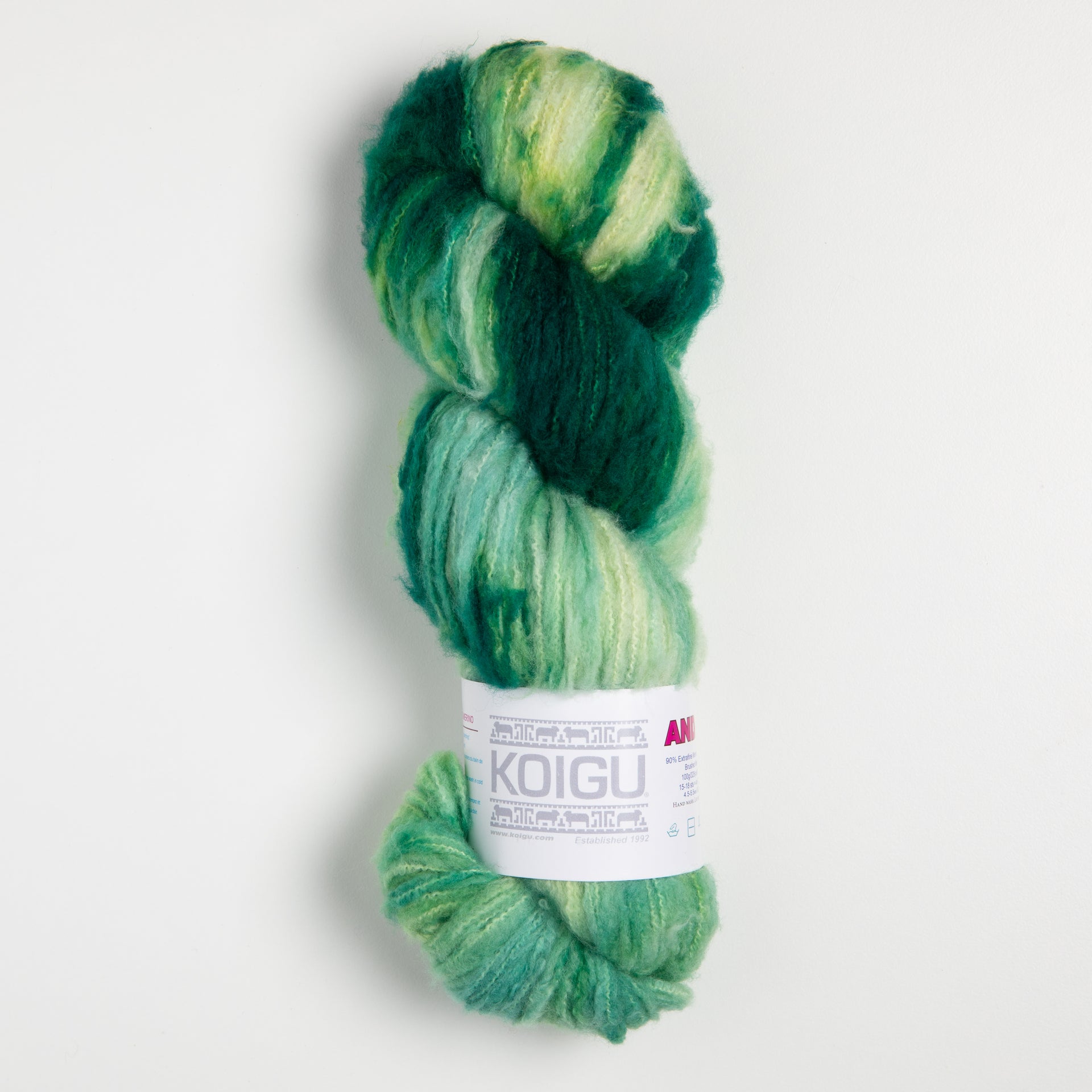 Koigu Andra Yarn - AM27 Green