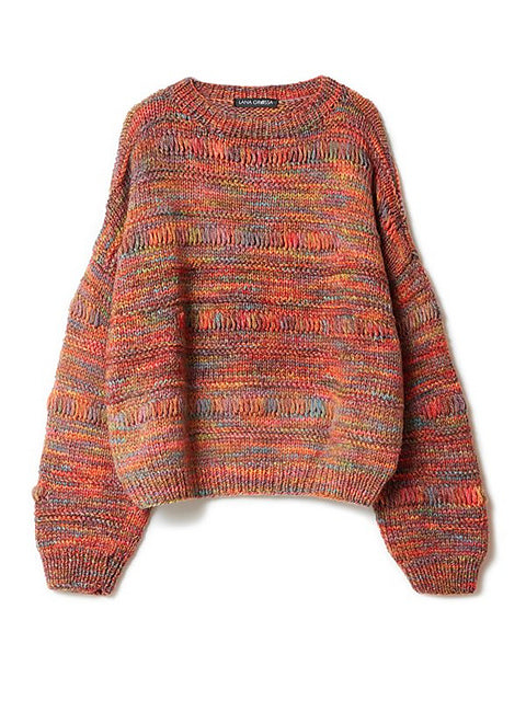 Lana Grossa Journal 66 Patterns - 39 Drop Stitch Pullover - PDF Download