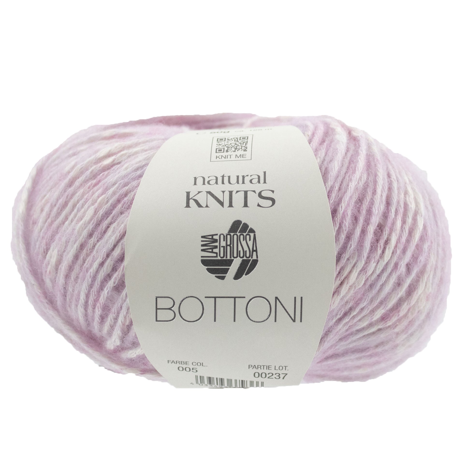 Lana Grossa Bottoni Yarn - 05 Lilac