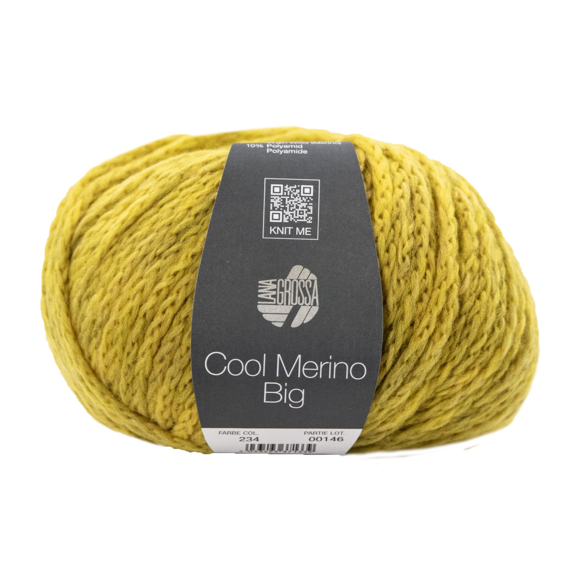 Lana Grossa Cool Merino Big Yarn - 234 Mustard Yellow