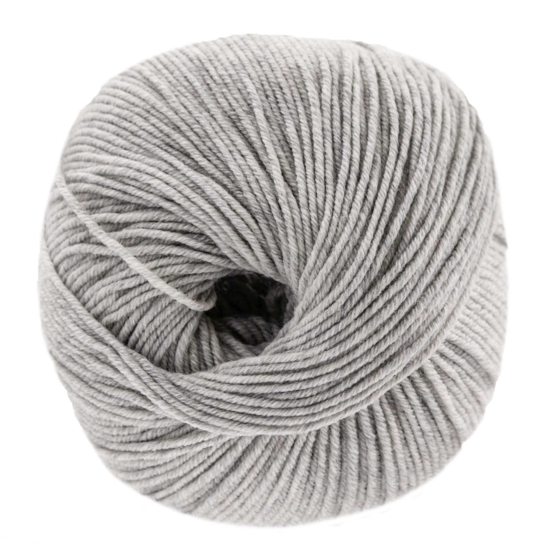 Lana Grossa Cool Wool Yarn - 0443 Light Grey Melange