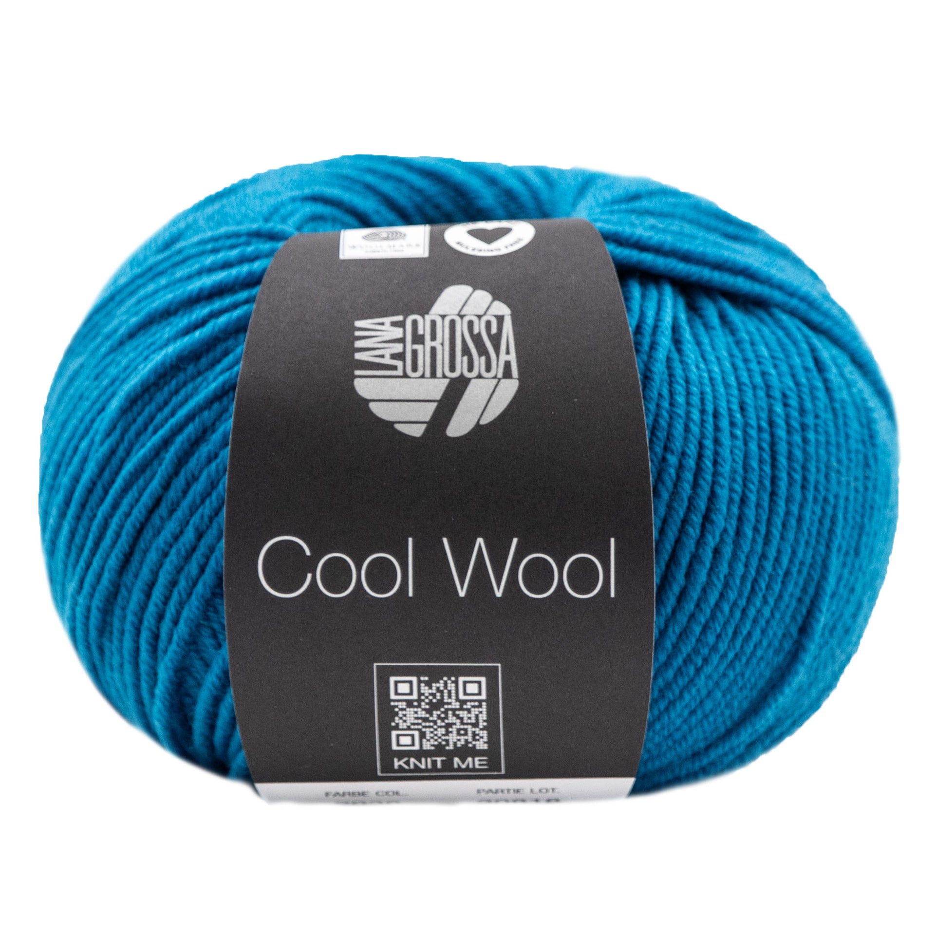 Lana Grossa Cool Wool Yarn - 2036 Azure
