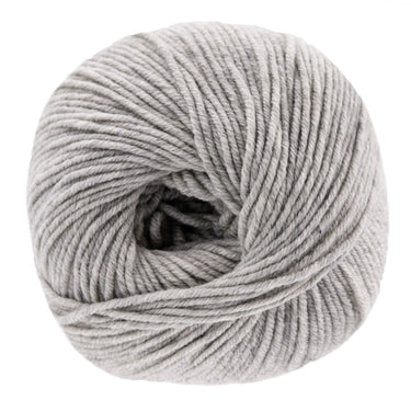 Lana Grossa Cool Wool Big Yarn - 0616 Light Grey Melange