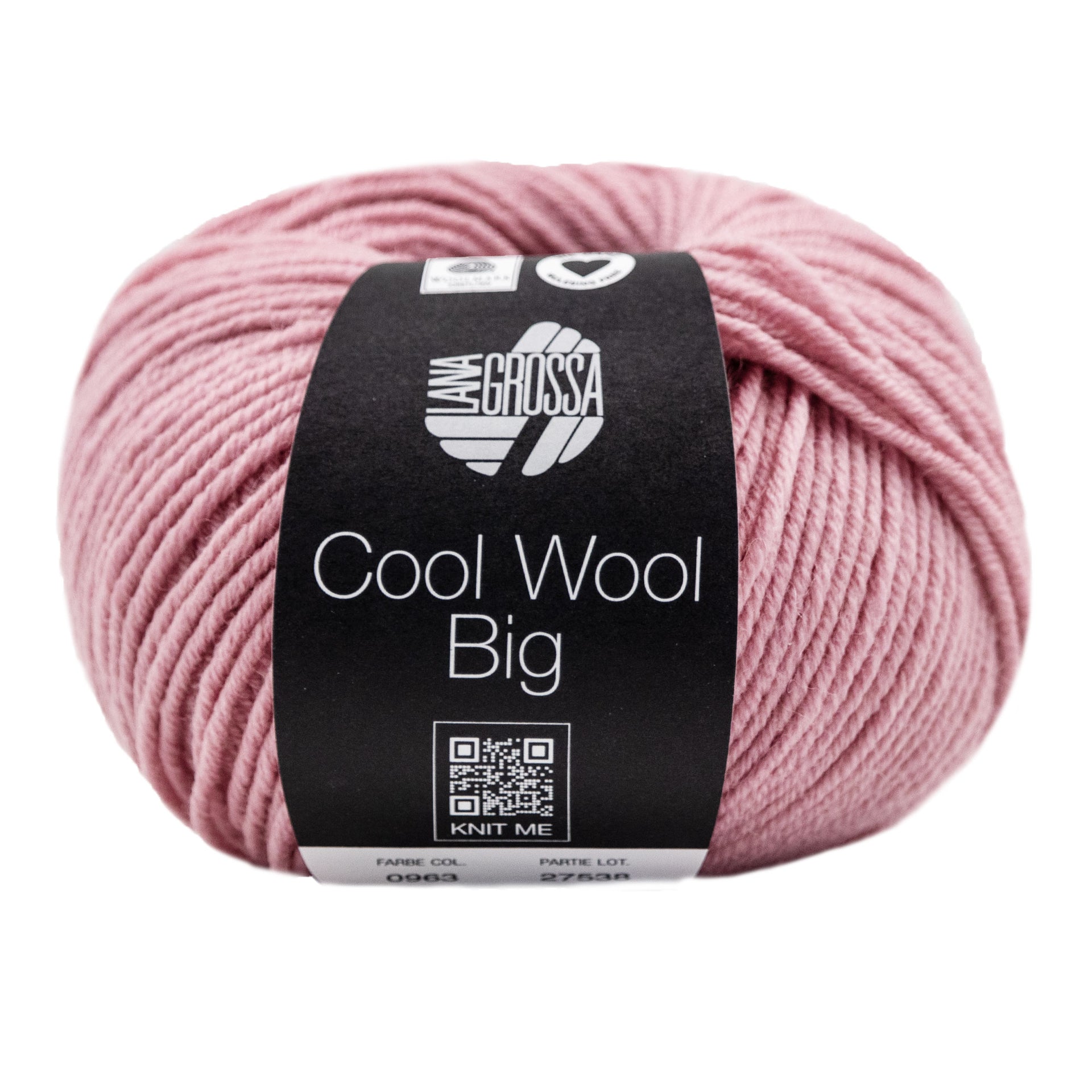 Lana Grossa Cool Wool Big Yarn - 0963 Pink