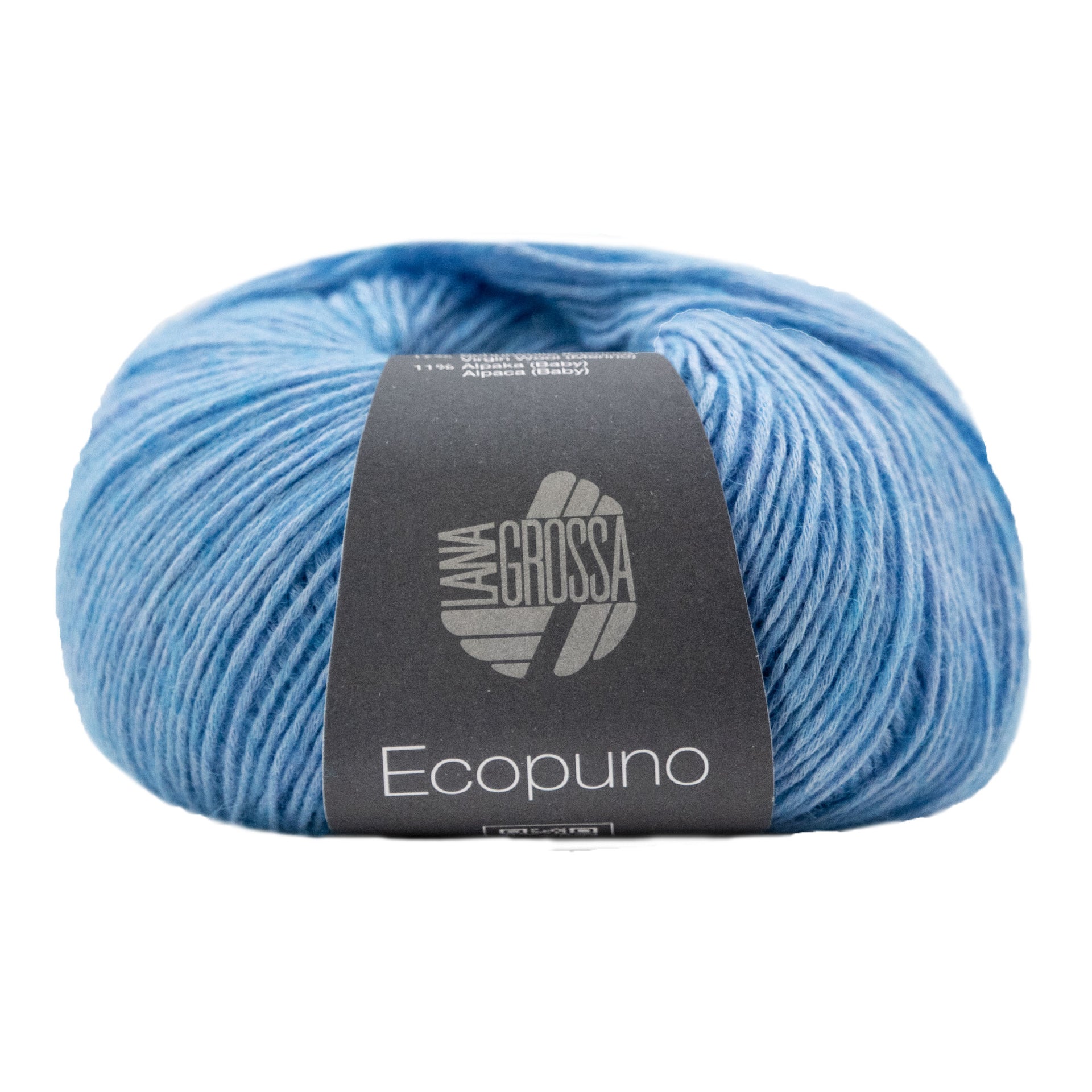 Lana Grossa Ecopuno Yarn - 029 Turquoise Blue