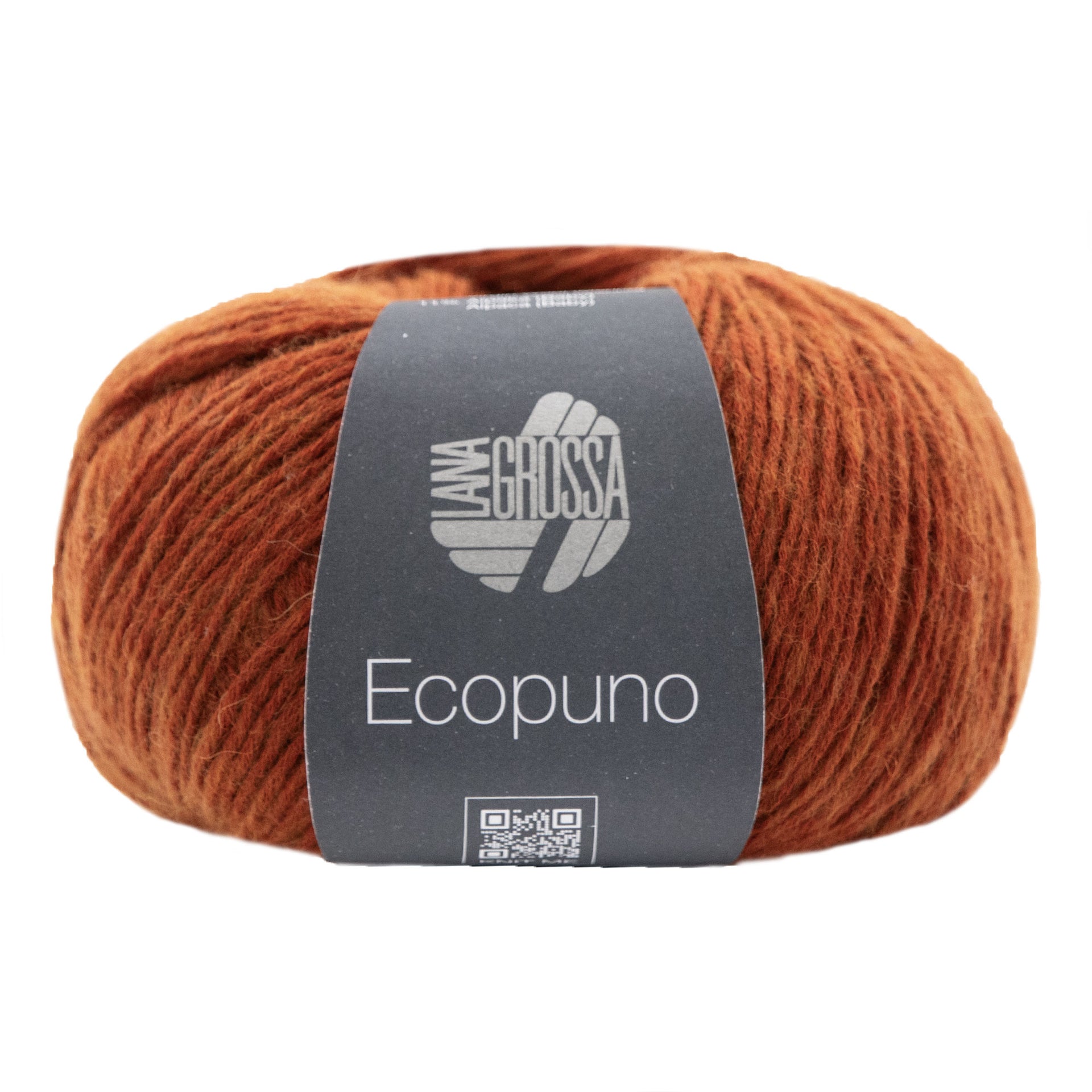 Lana Grossa Ecopuno Yarn - 049 Cinnamon Brown