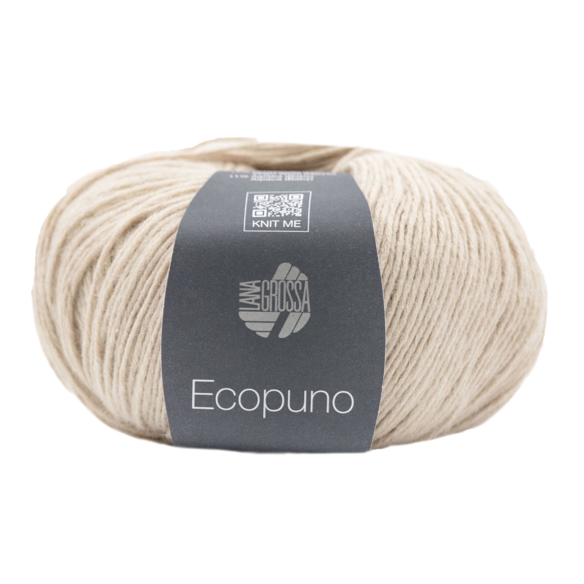 Lana Grossa Ecopuno Yarn - 064 Sand Beige