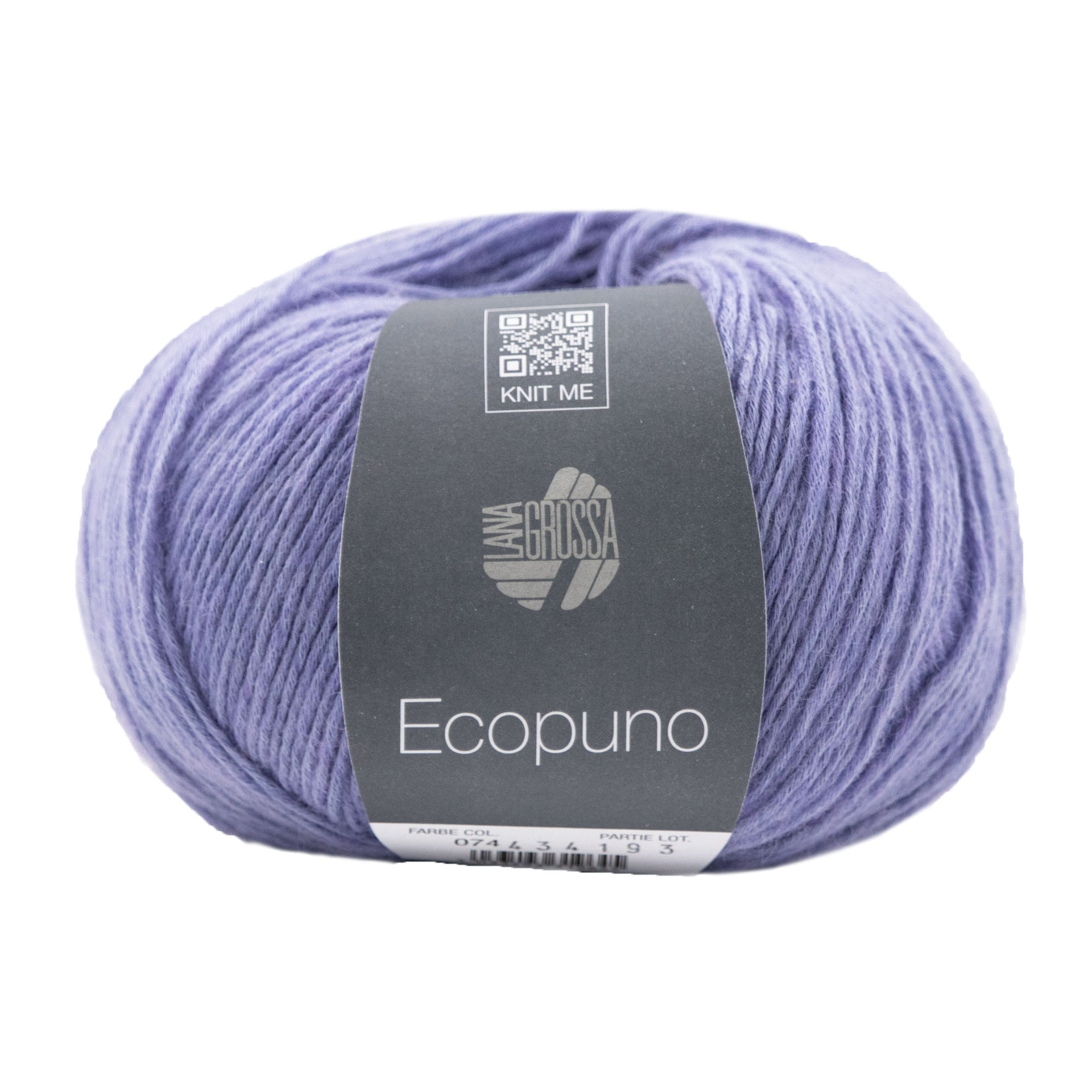 Lana Grossa Ecopuno Yarn - 074 Violet Blue